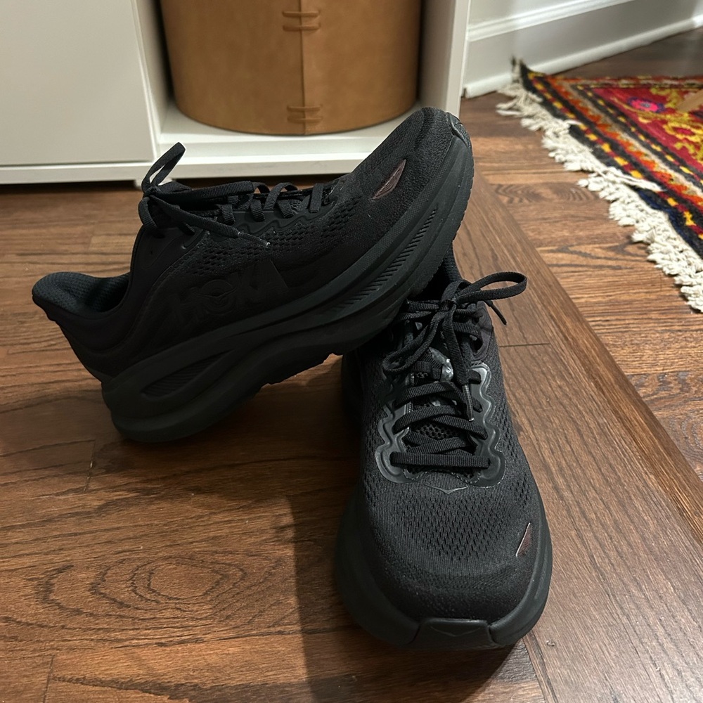 Hoka One One Black Running Shoes